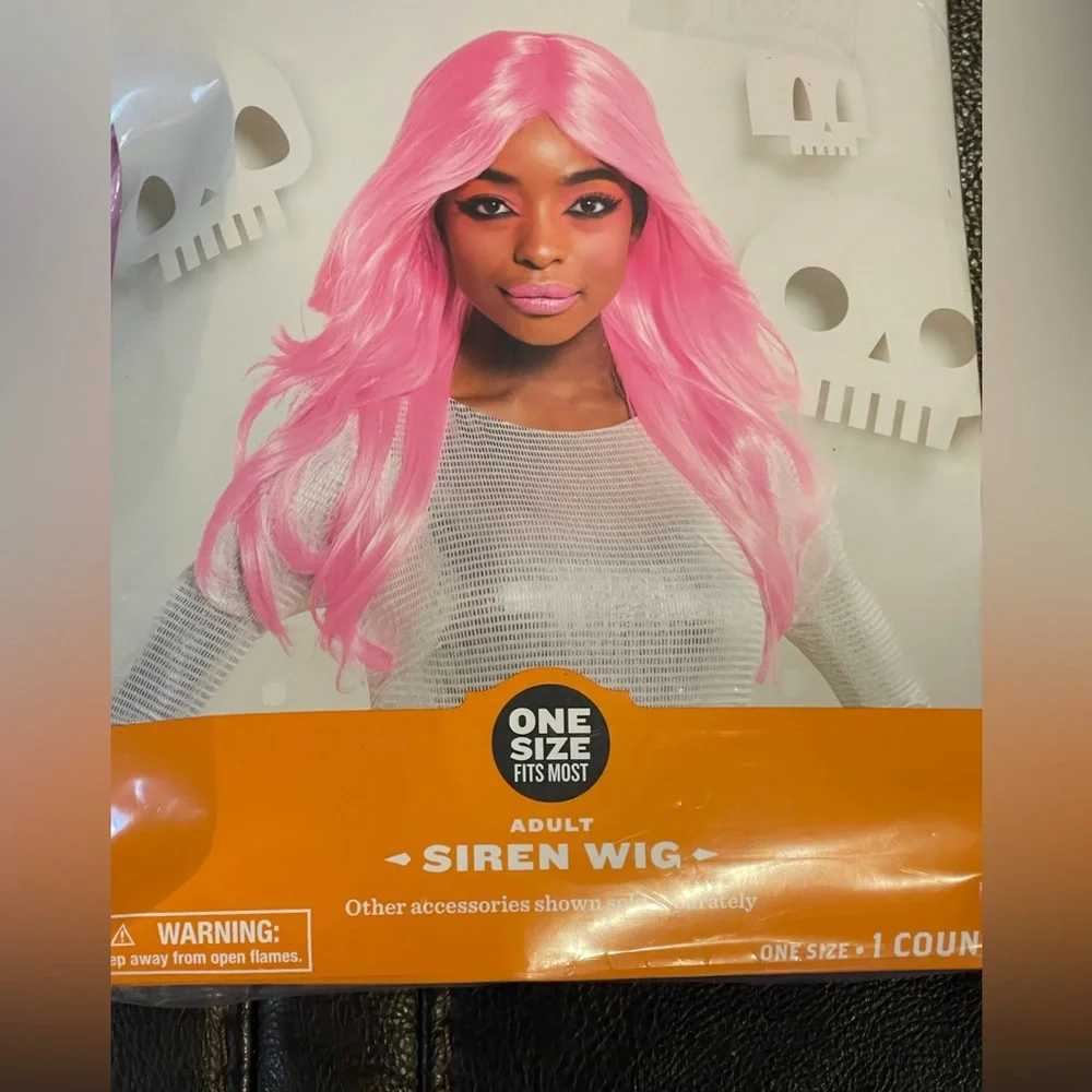 Siren wig, pink wig one size fits‎ most Hyde and Eek! NWT